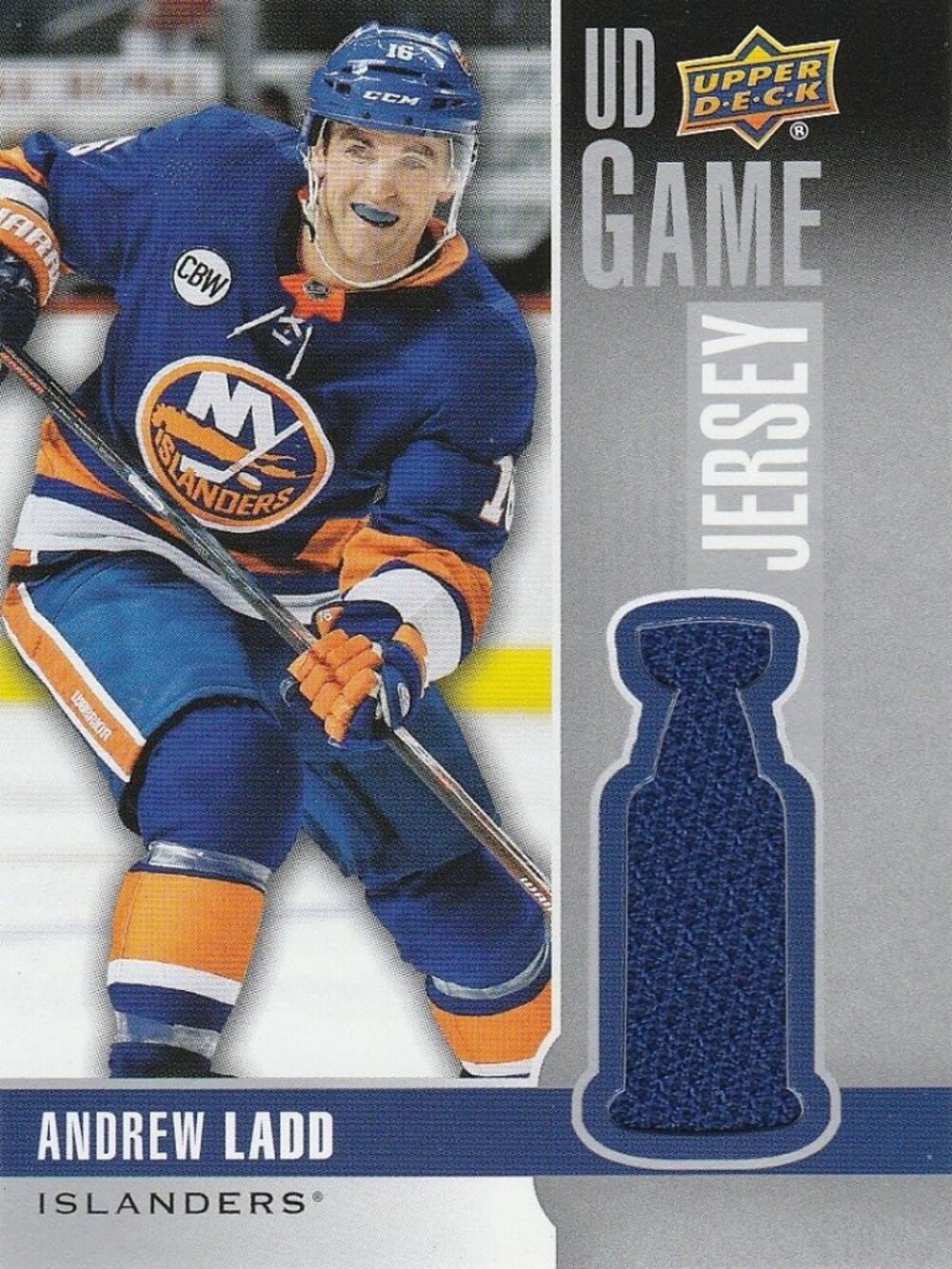 Andrew Ladd - 2019/2020 Upper Deck Series 1 Game Jersey Card